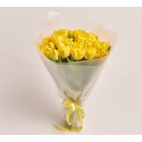 25 Sarı Lale Buketi